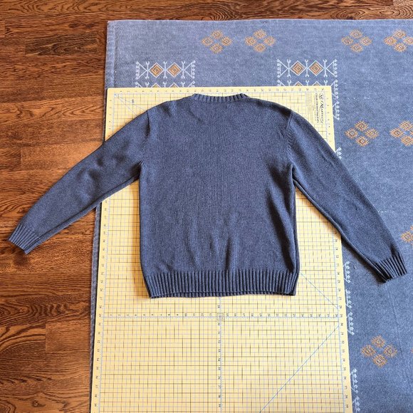 VINTAGE 90s Men's Cherokee sweater in gray sz S - Picture 4 of 7